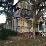 scaffolding for painting